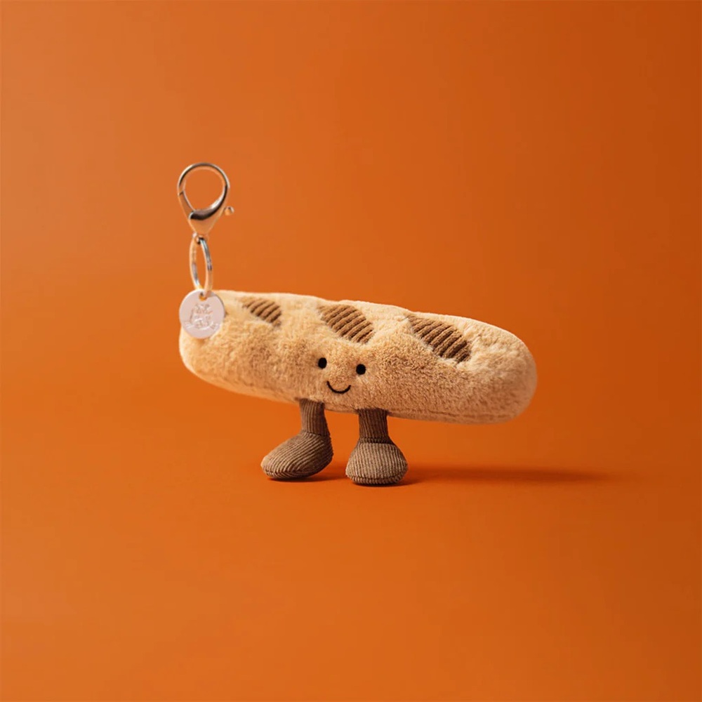 Jellycat Amusables Baguette Bag Charm - Picture 6 of 6